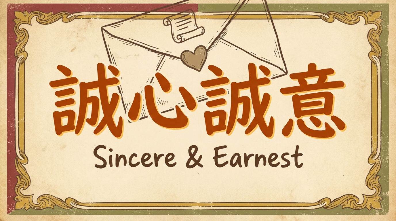 誠心誠意の意味・読み方・使い方を丁寧に整理