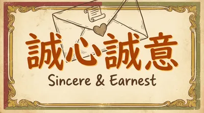 誠心誠意の意味・読み方・使い方を丁寧に整理