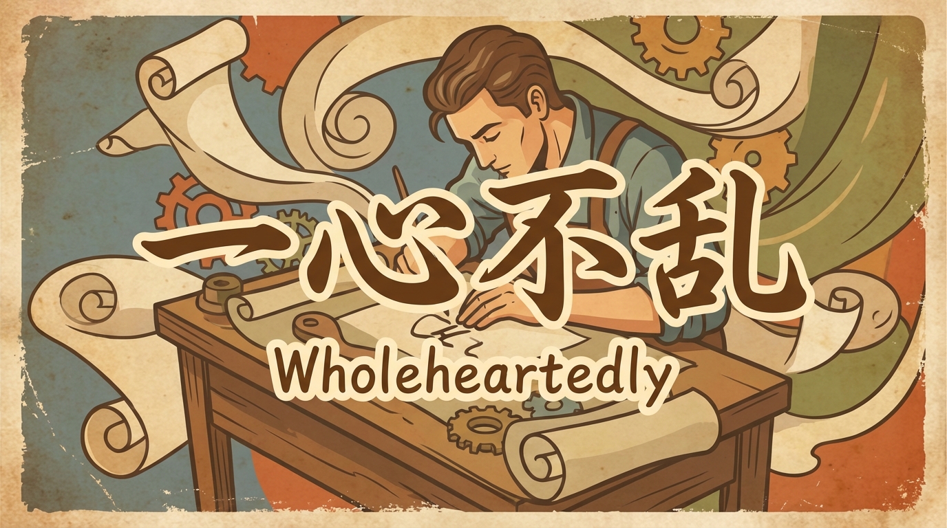 一心不乱の意味・由来・使い方をやさしく整理
