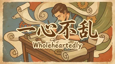 一心不乱の意味・由来・使い方をやさしく整理