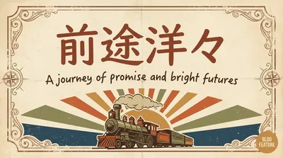 前途洋々の意味・由来・使い方｜読み方と例文でわかる四字熟語