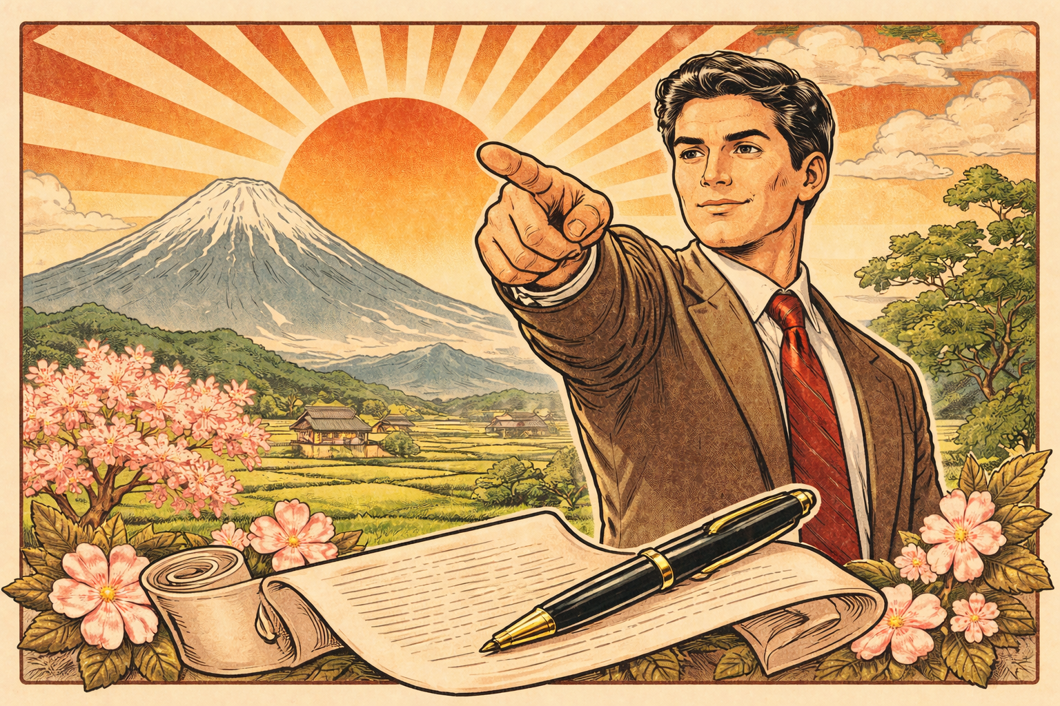 有言実行の由来