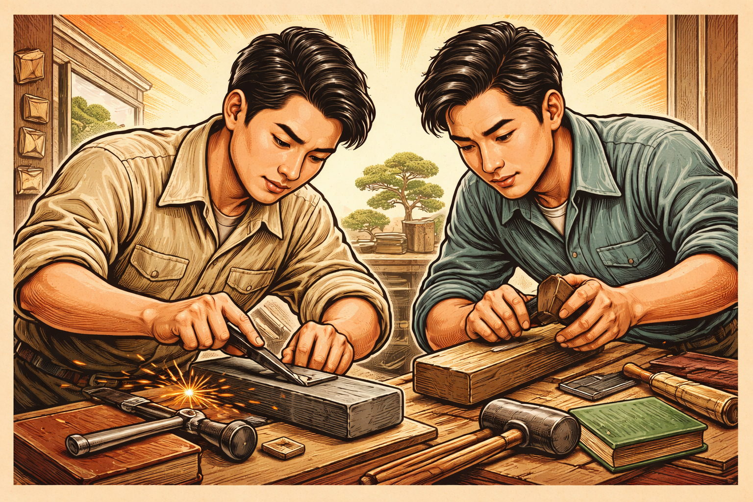 切磋琢磨の由来