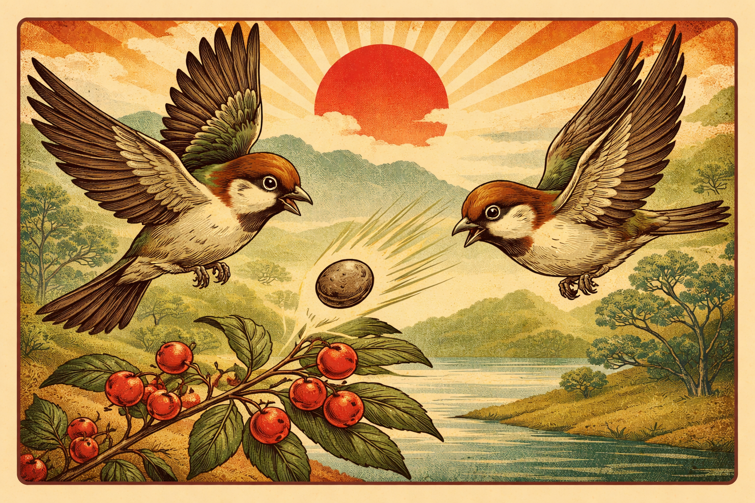 一石二鳥の由来