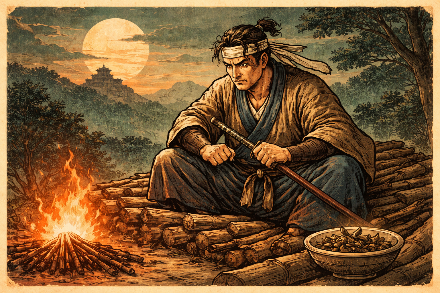 臥薪嘗胆とは?意味と読み方