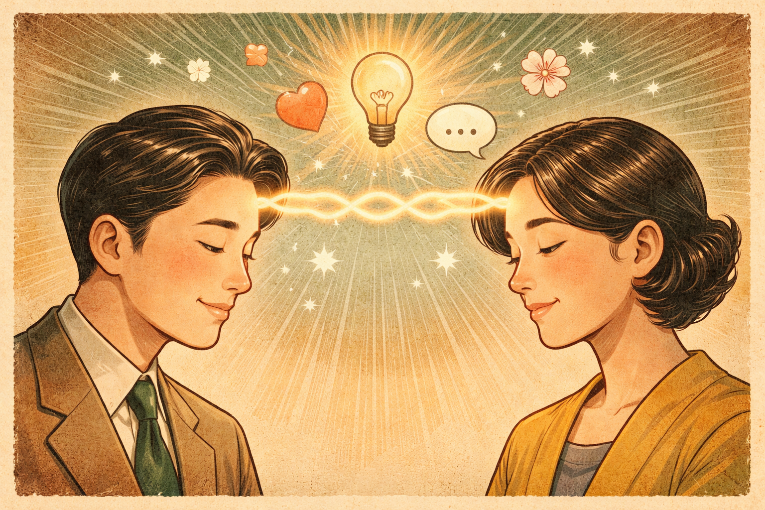 以心伝心の使い方