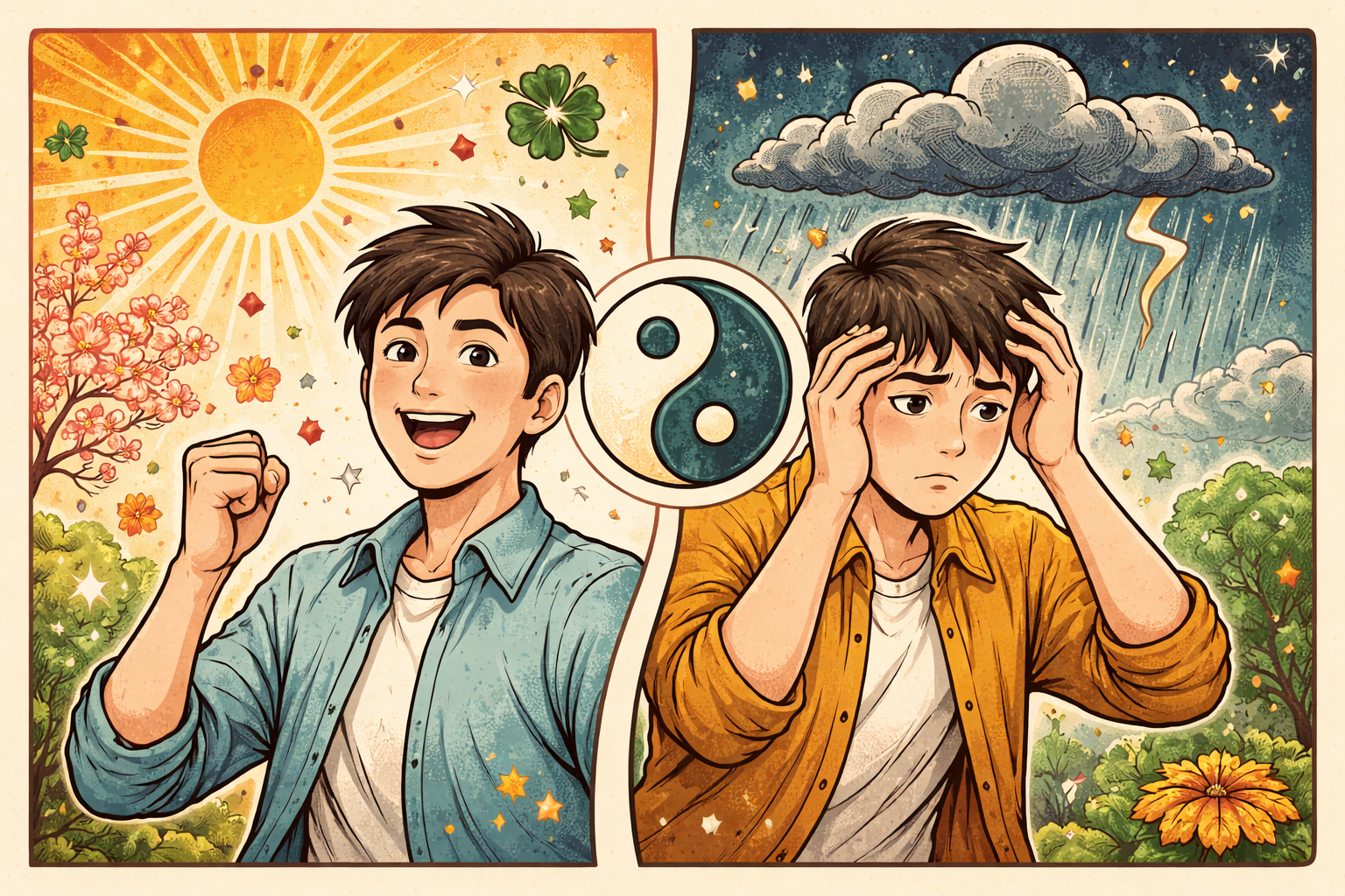 一喜一憂を使った例文