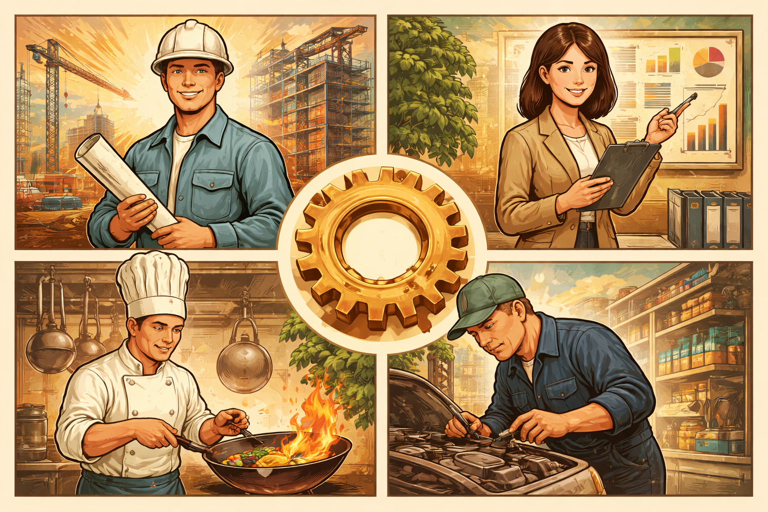 適材適所の意味と読み方