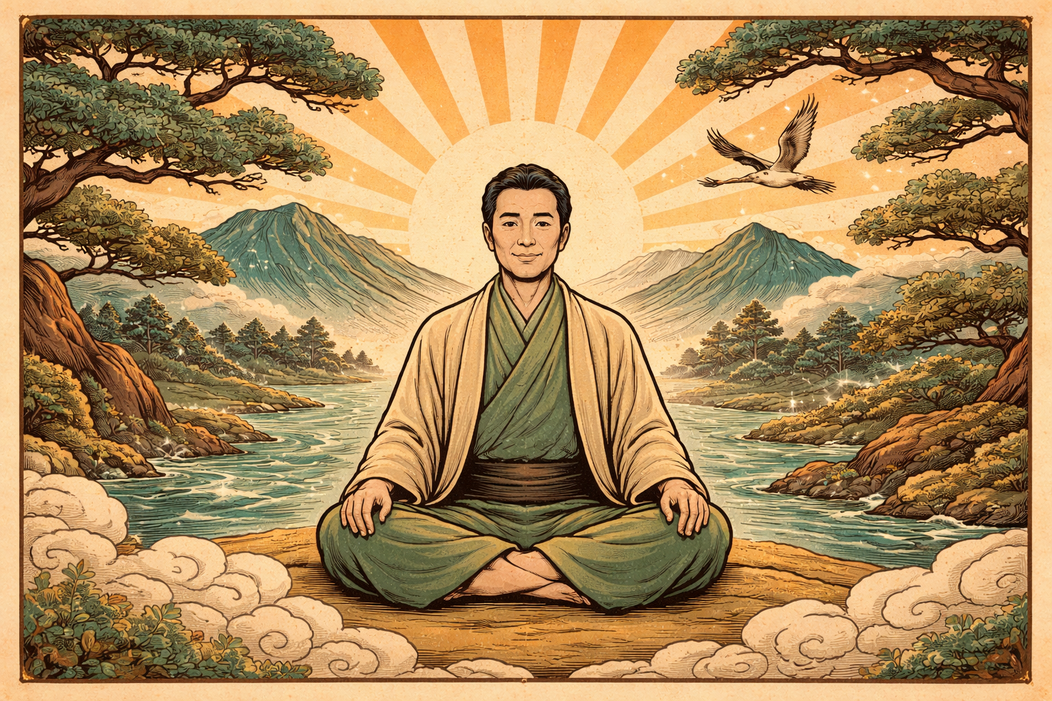 泰然自若の由来と成り立ち