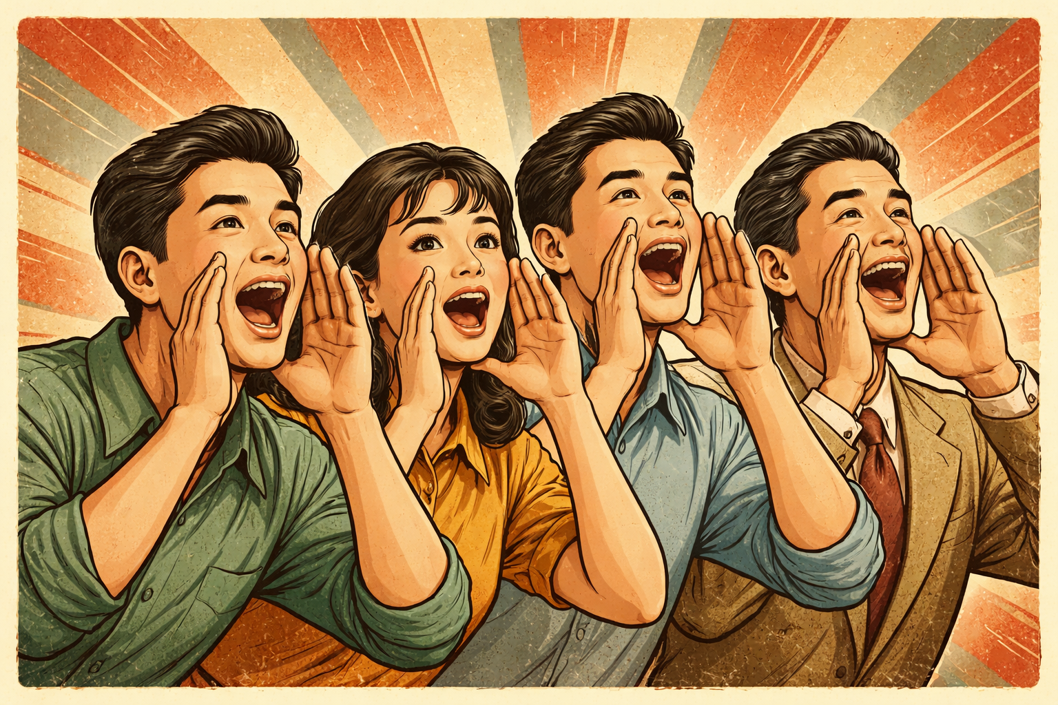 異口同音を使った例文